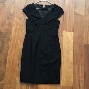 Black Banana Republic black wool dress NWOT
